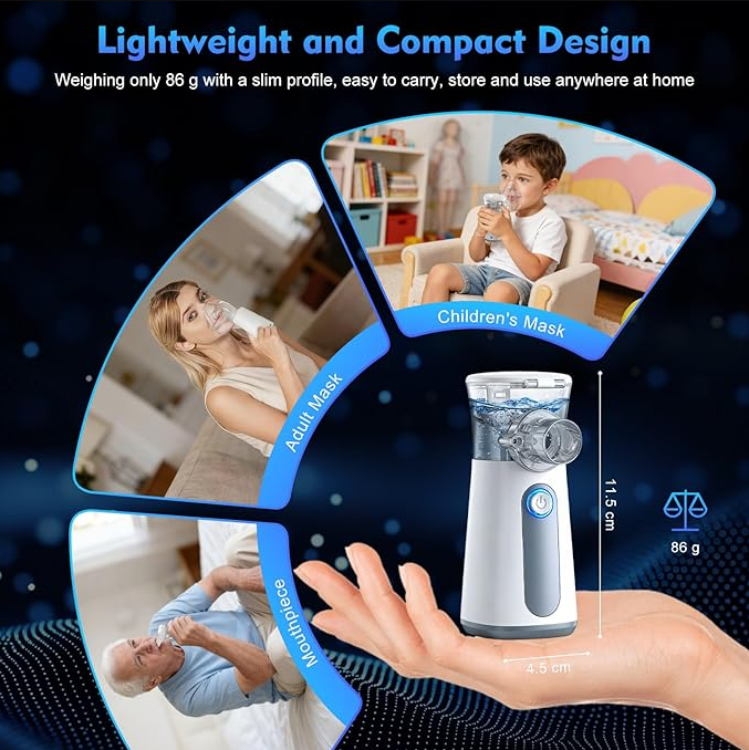 Little BreathBuddy™ Portable Nebulizer for Babies & Kids