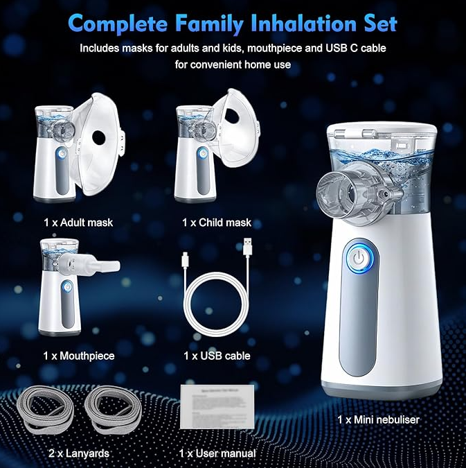 Little BreathBuddy™ Portable Nebulizer for Babies & Kids